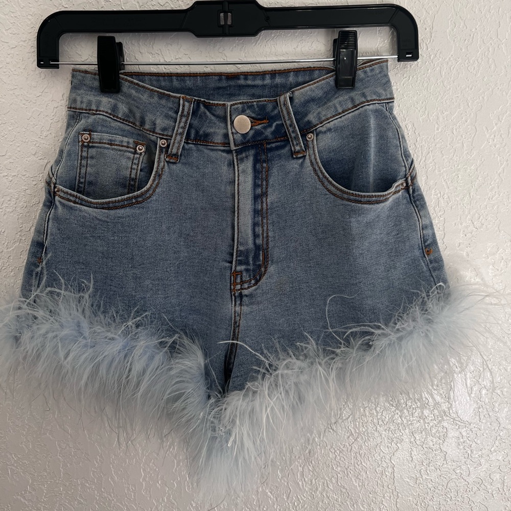 Denim Short Shorts